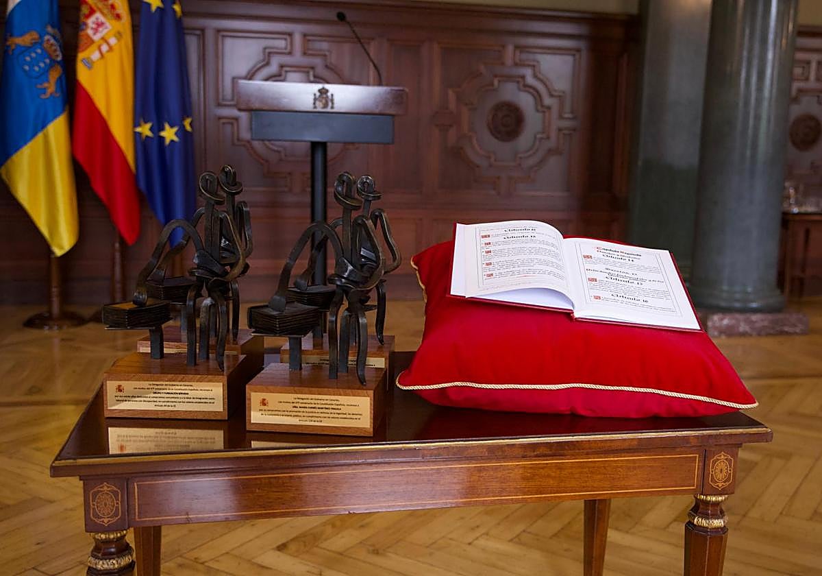 Celebración del Día de la Constitución en la Delegación del Gobierno en Canarias.