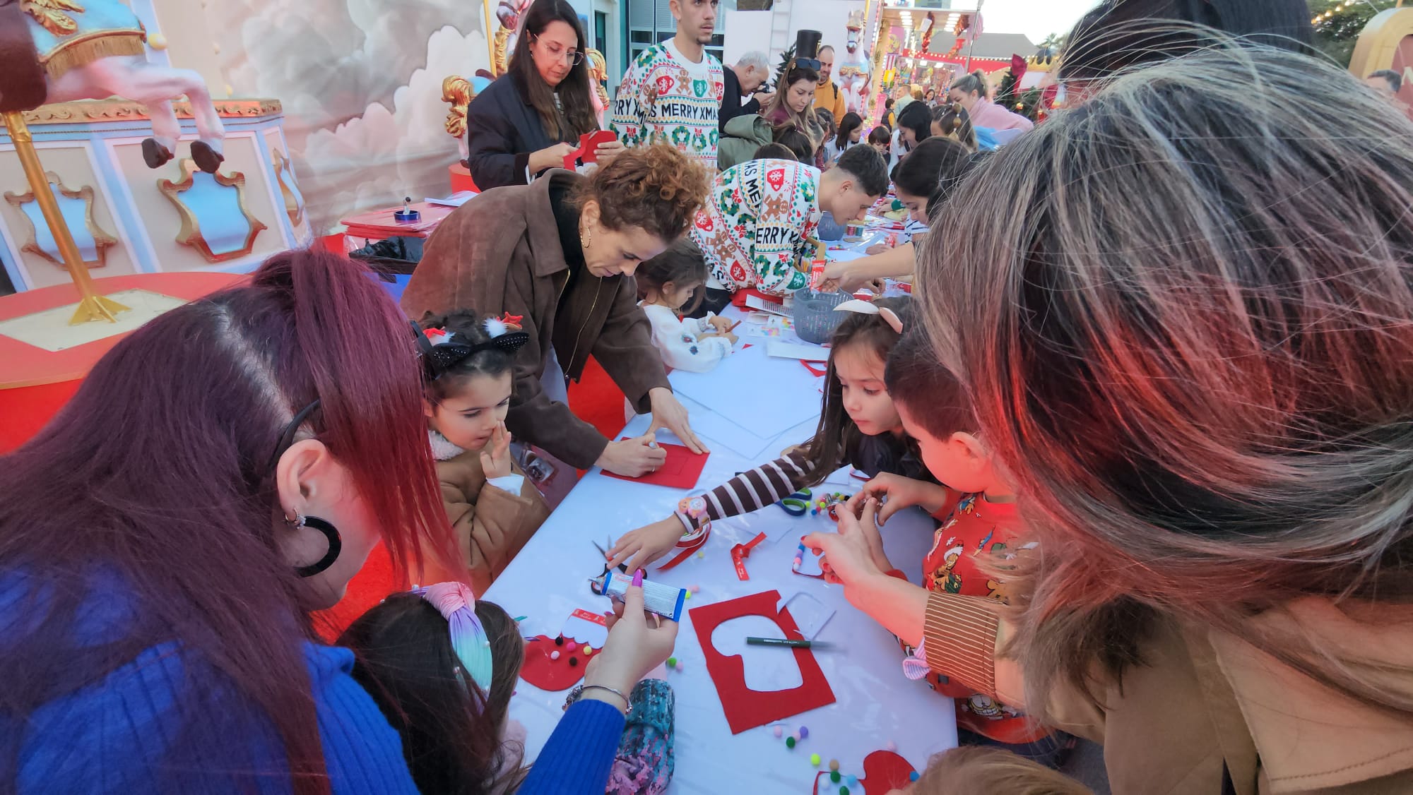 El ambiente navideño en Santa Catalina, en imágenes