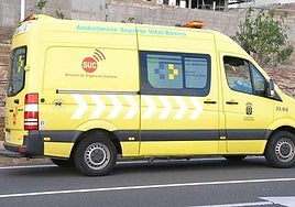 Muere un hombre tras sufrir un accidente y salirse de la vía con el coche en Tenerife