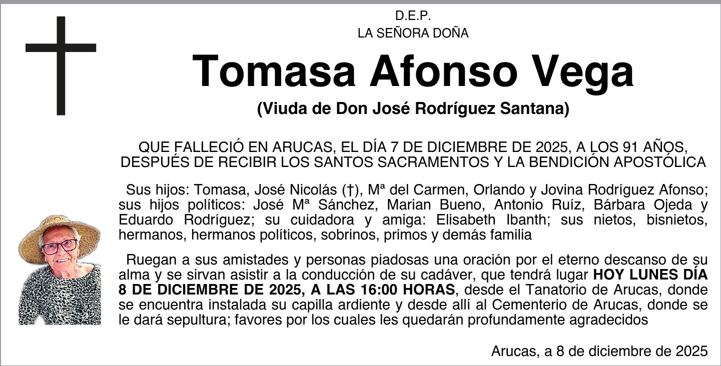 Tomasa Afonso Vega