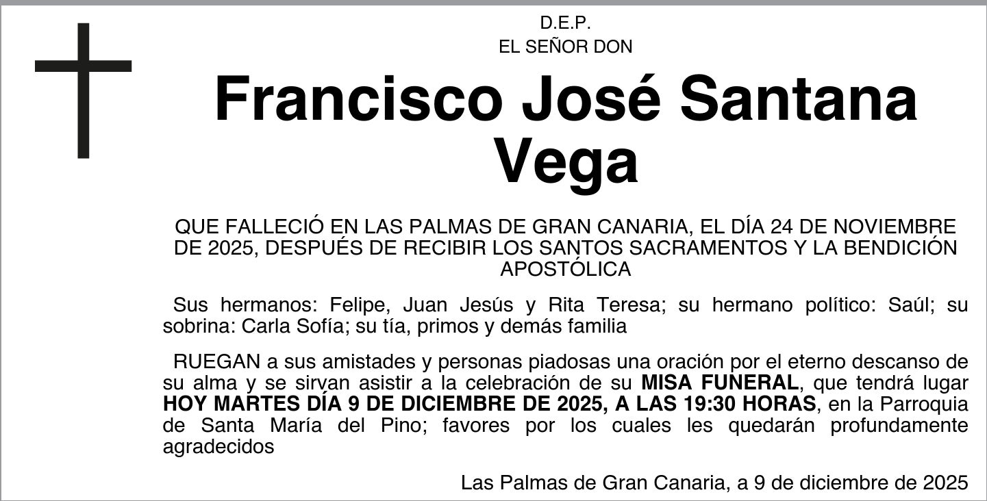 Francisco José Santana Vega