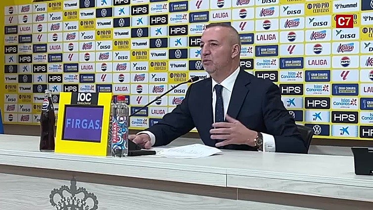 Miguel Ángel Ramírez hace balance del año de la UD Las Palmas