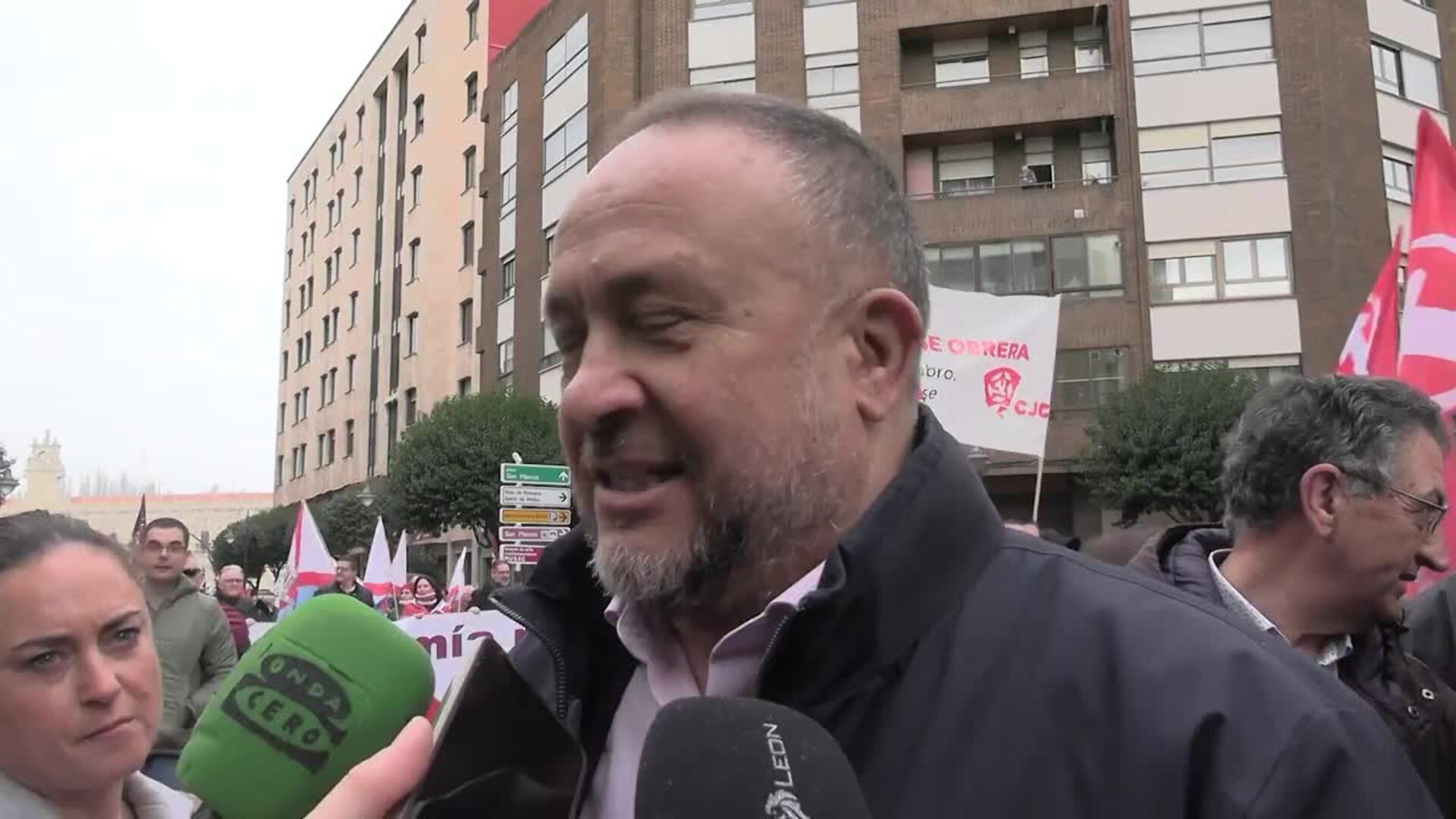 Courel señala que ni el PSOE ni la Diputación "pueden ser ajenos" a la manifestación