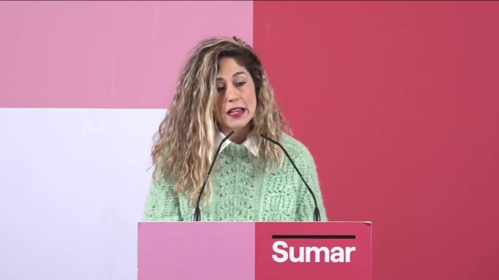 Sumar reivindica conseguir que PSOE "matice" su postura sobre gasto militar