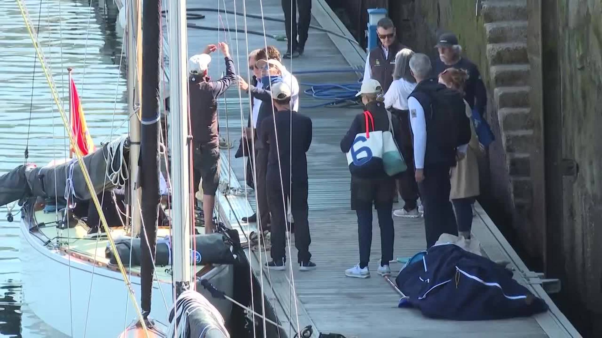 El Rey Juan Carlos pone fin a su viaje a España tras su reencuentro con la infanta Elena