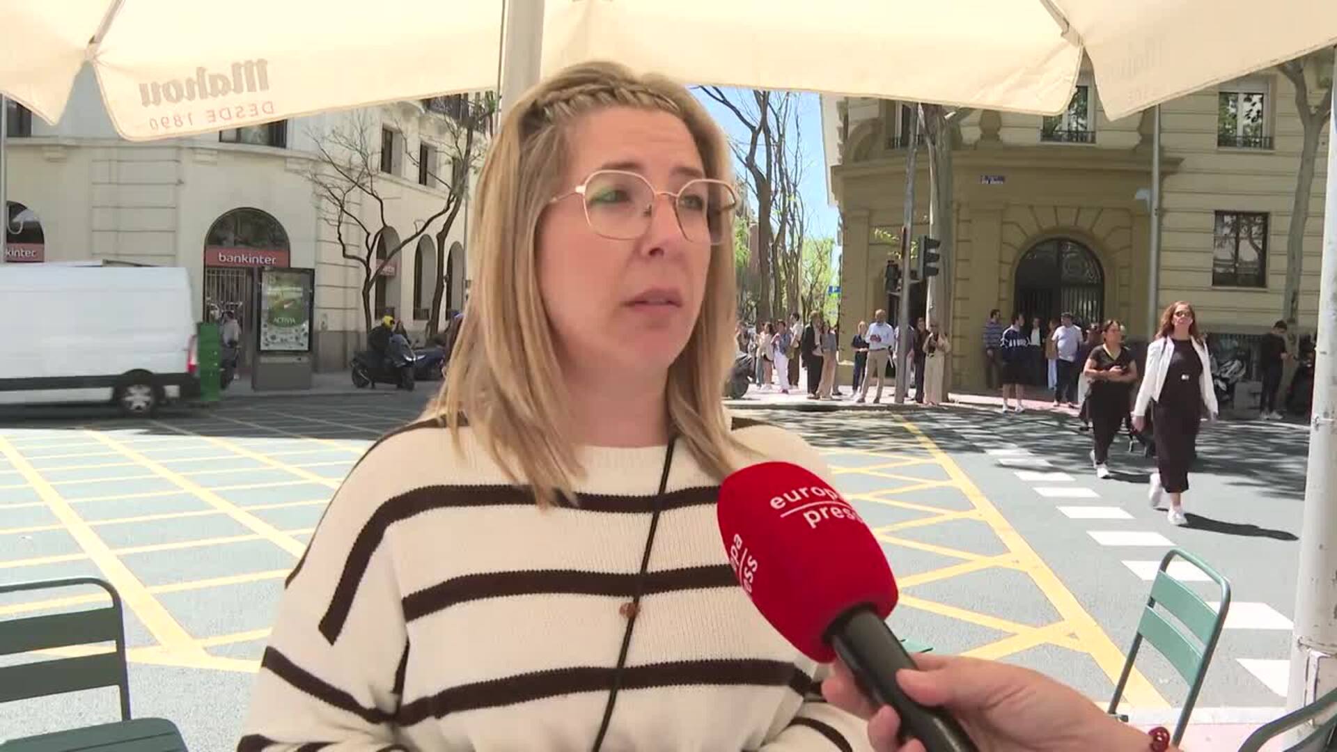 Madrid sufre durante varias horas el apagón: "Hemos tenido que dejar de trabajar"