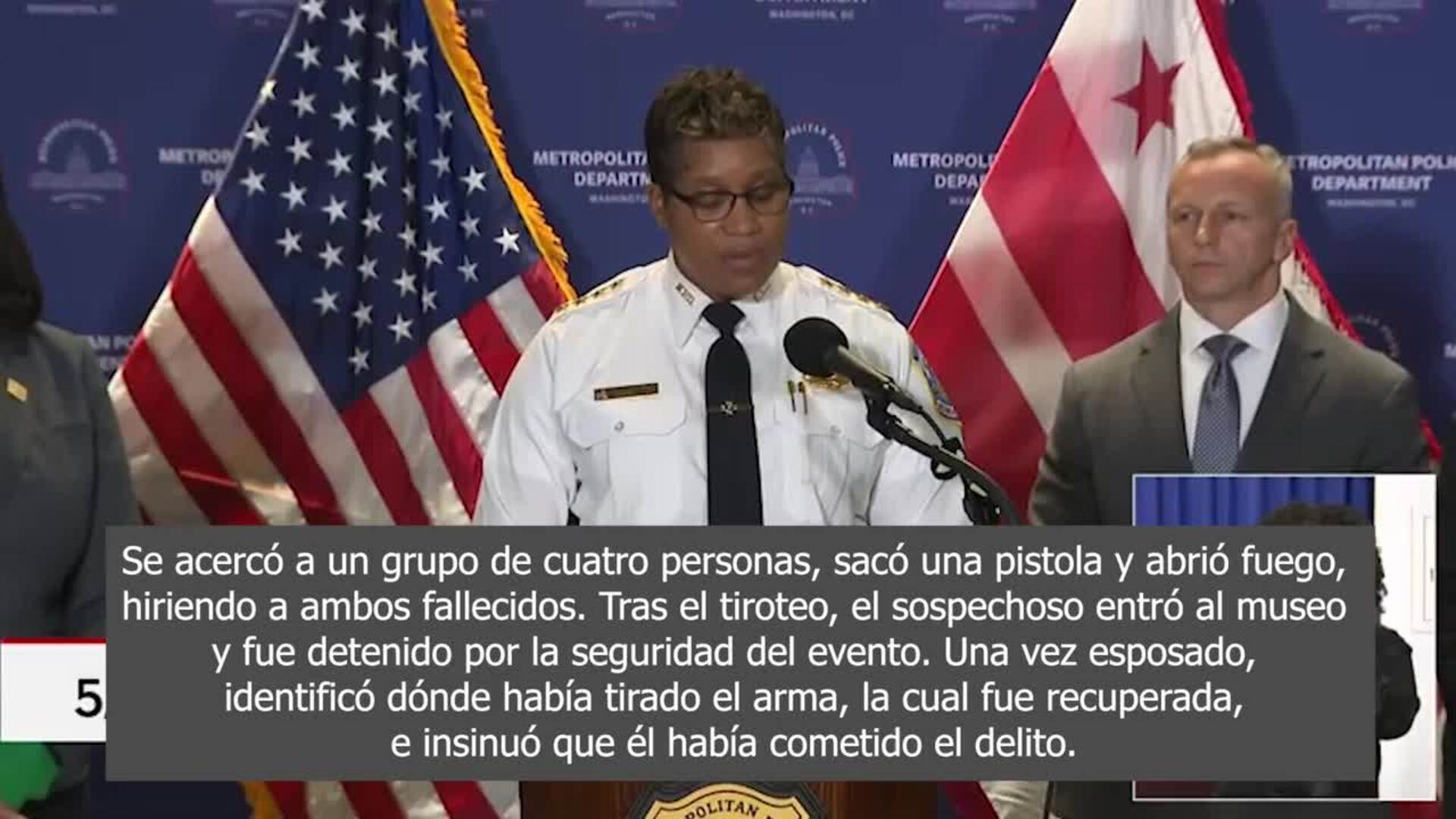 Matan a tiros a dos miembros de la Embajada israelí cerca del Museo Judío en Washington