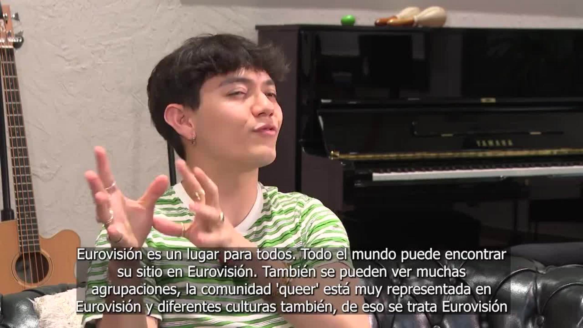 JJ, ganador de Eurovisión, ensalza a Melody y las diferentes culturas presentes en el festival