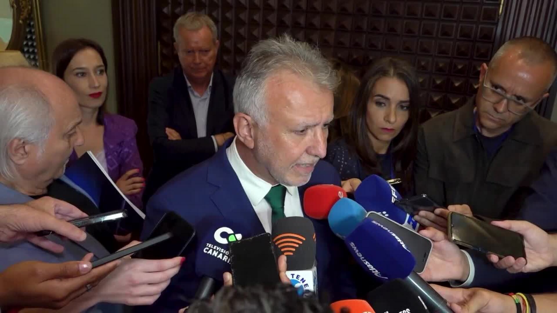 Torres espera que acuerdo Canarias para menores solicitantes de asilo se rubrique próximos días