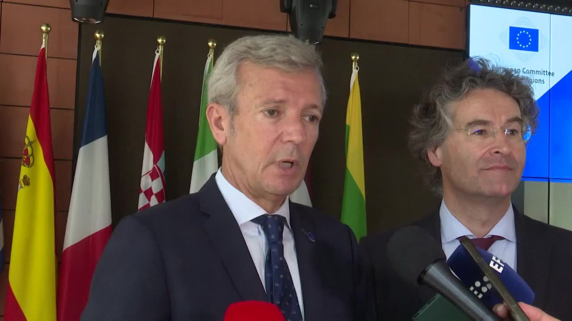 Rueda asegura que se les "transmite tranquilidad" ante los bidones radiactivos