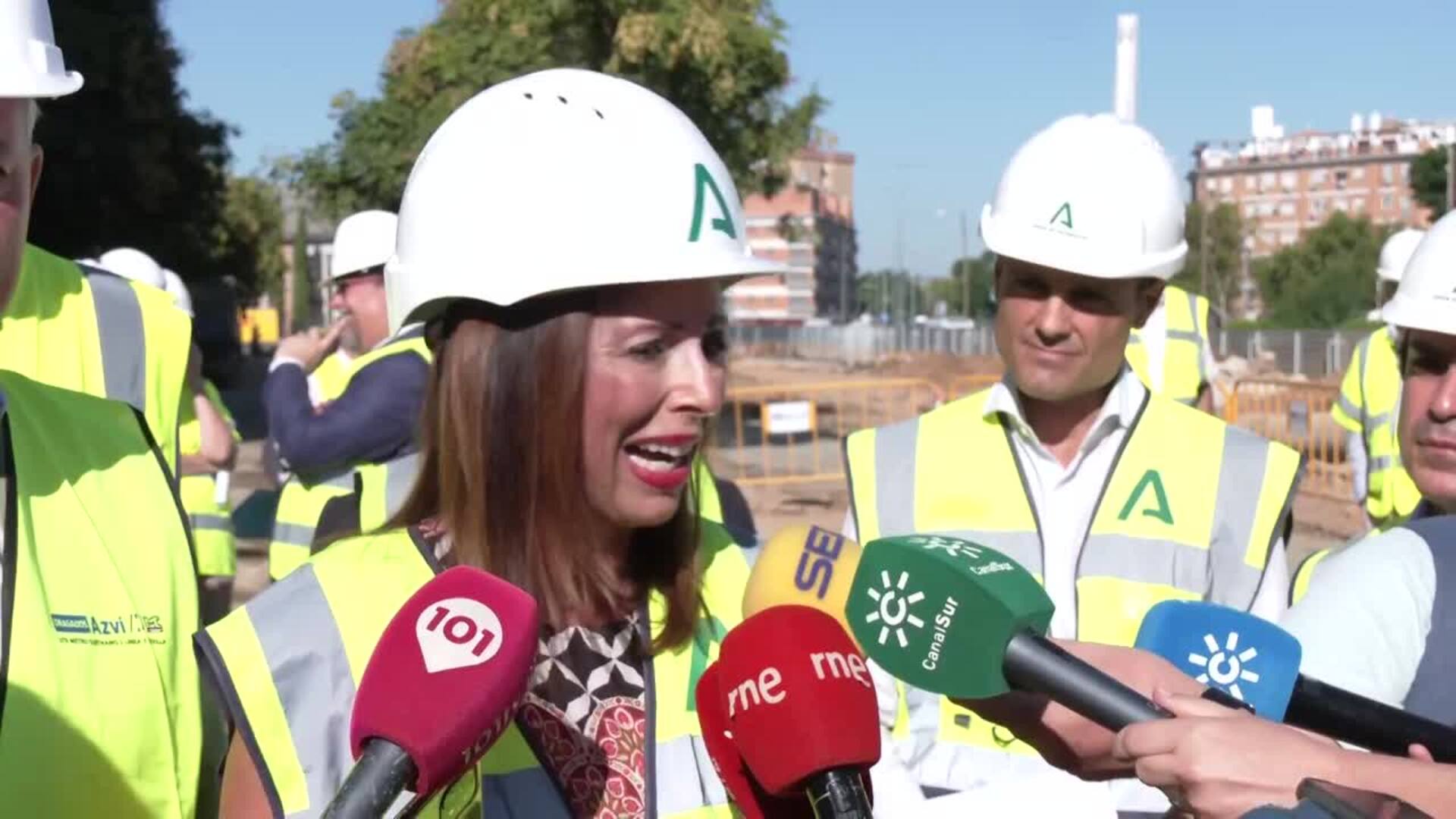 La Junta recibe el informe arqueológico favorable del tramo sur de la Línea 3 del Metro Sevilla