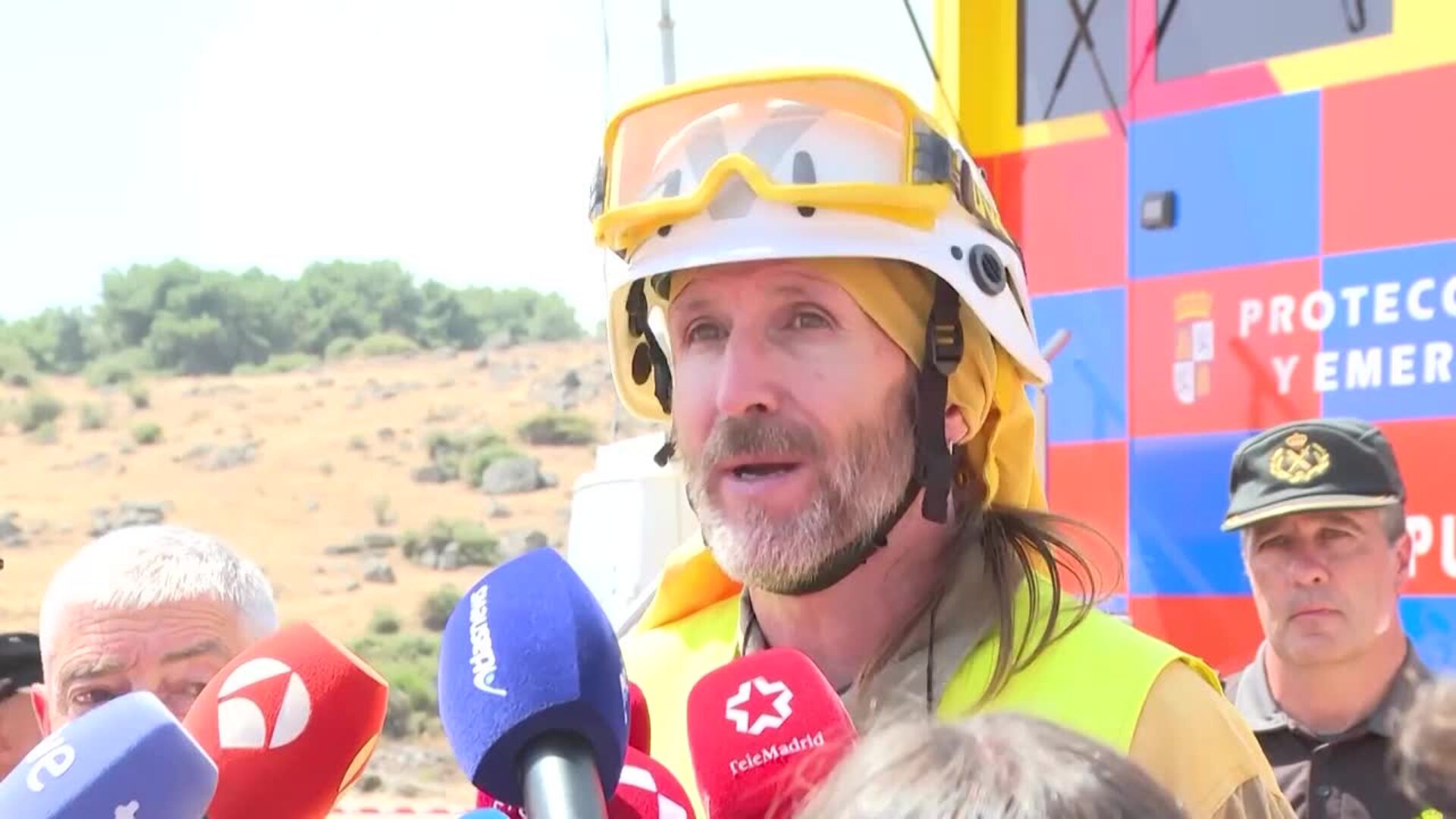 El incendio de San Bartolomé (Ávila) afecta a 600 hectáreas