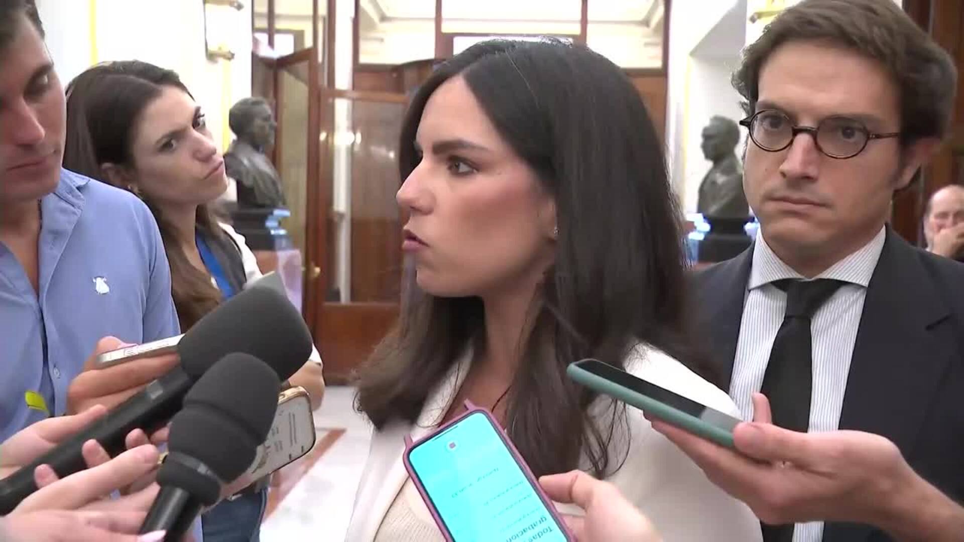 Vox cree que Sánchez está utilizando a Gaza para "tapar la corrupción que rodea al Gobierno"