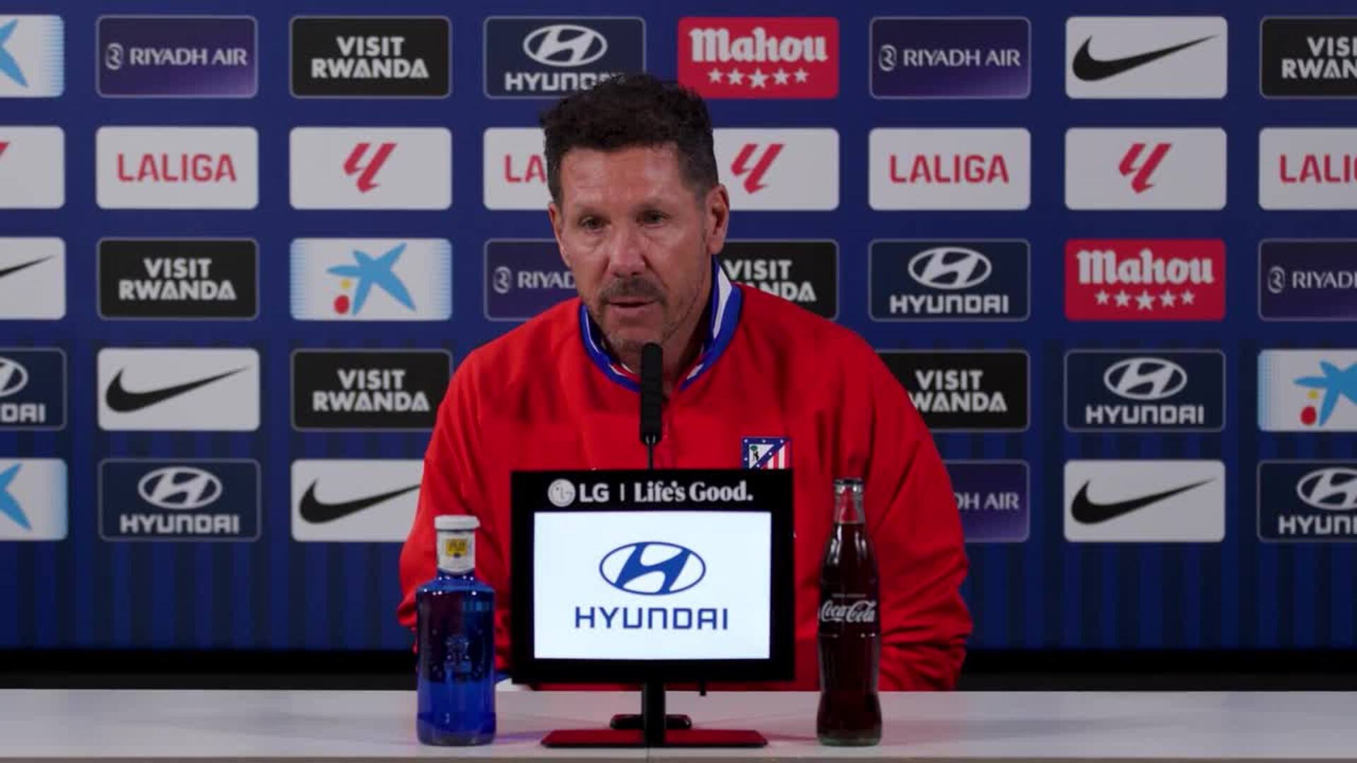 Simeone: "Julián Álvarez es nuestro mejor jugador y necesitamos su mejor versión"