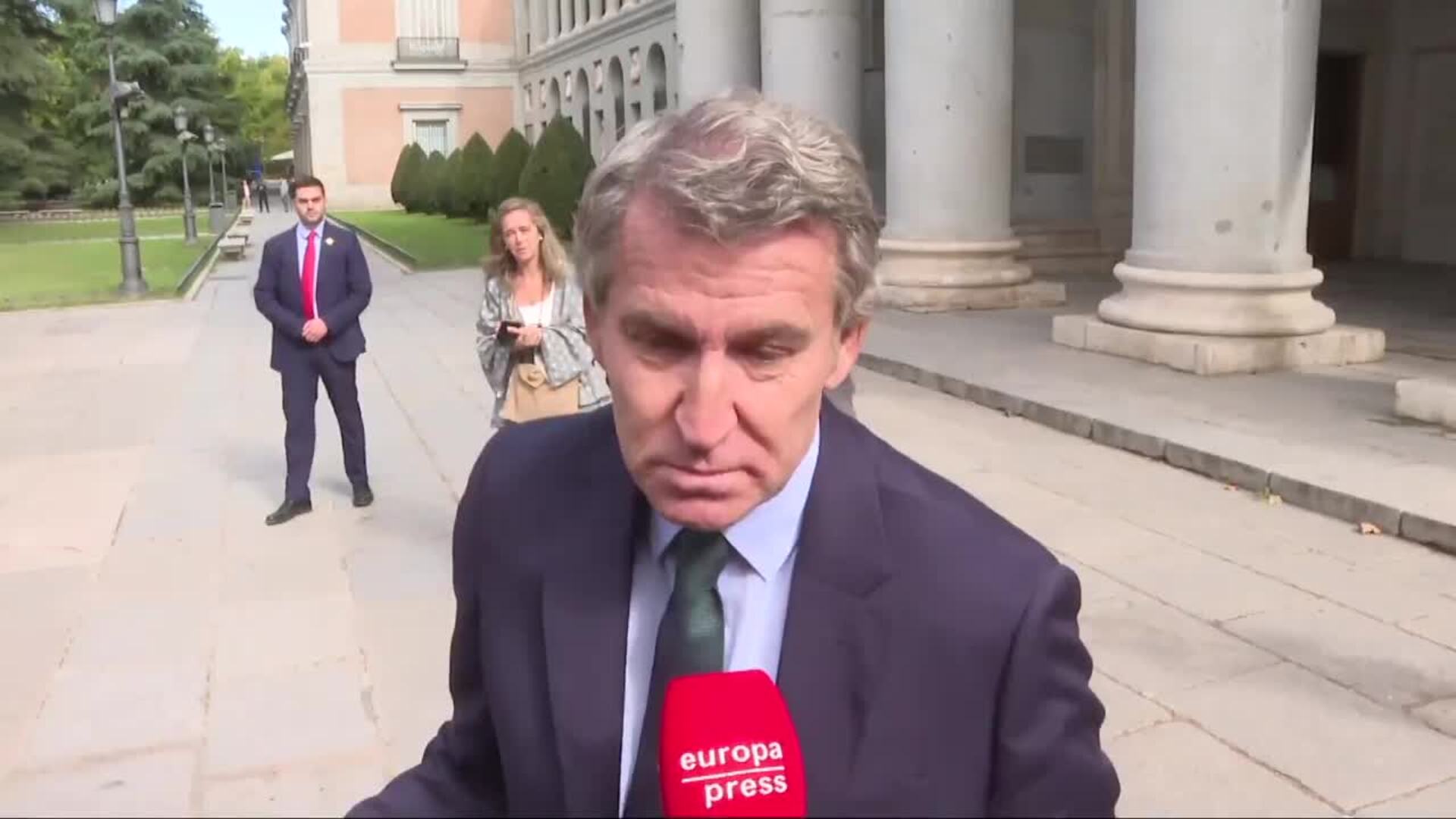 Feijóo, sobre la ausencia de Abascal en el desfile del 12 de octubre: "Tendrá que explicarlo"