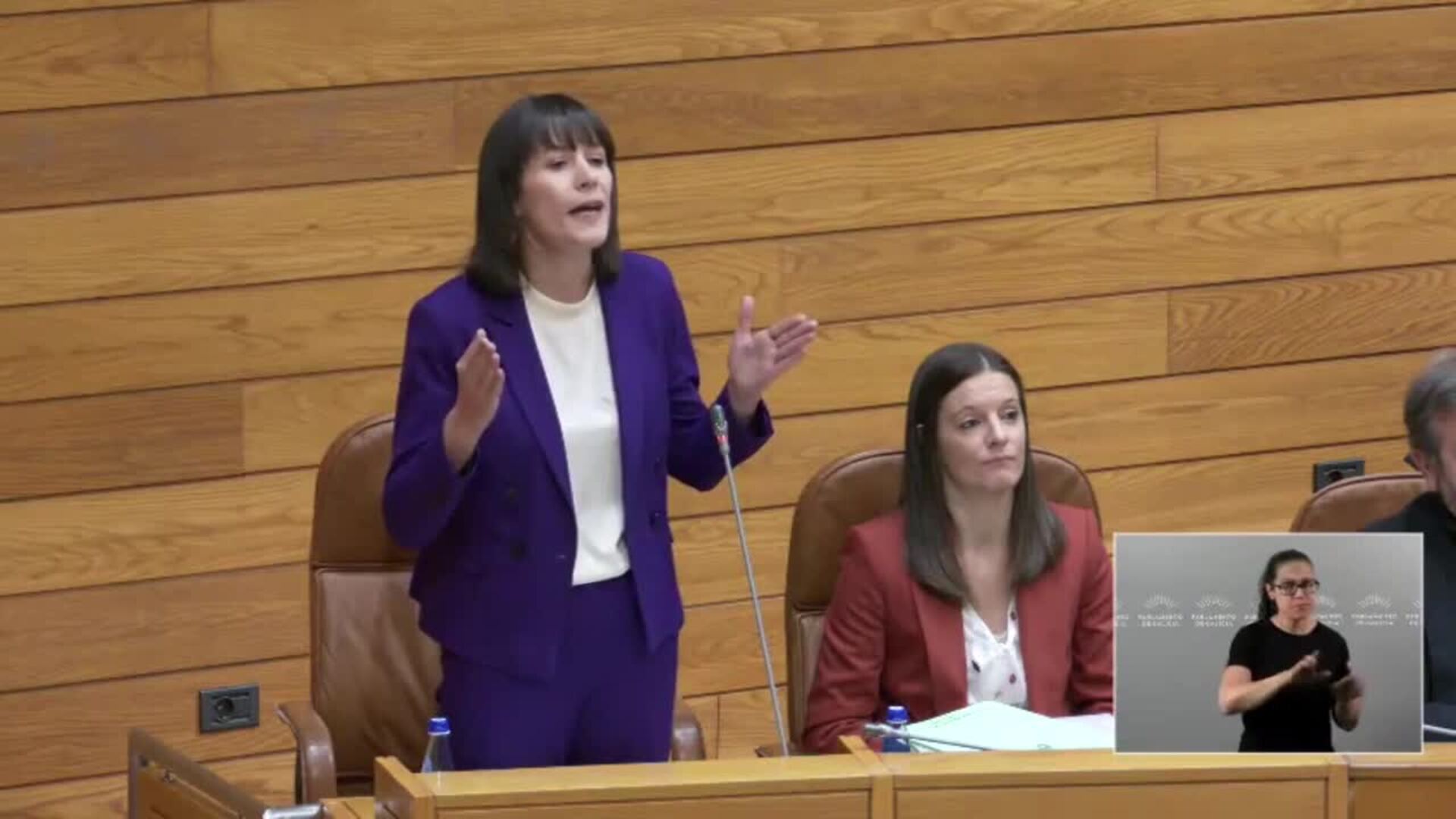 Rueda acusa al BNG de buscar "alboroto" en sanidad tras afearle Pontón "criminalizar" protestas