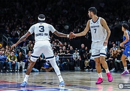 Aldama deleita en el estreno de la NBA en Berlín