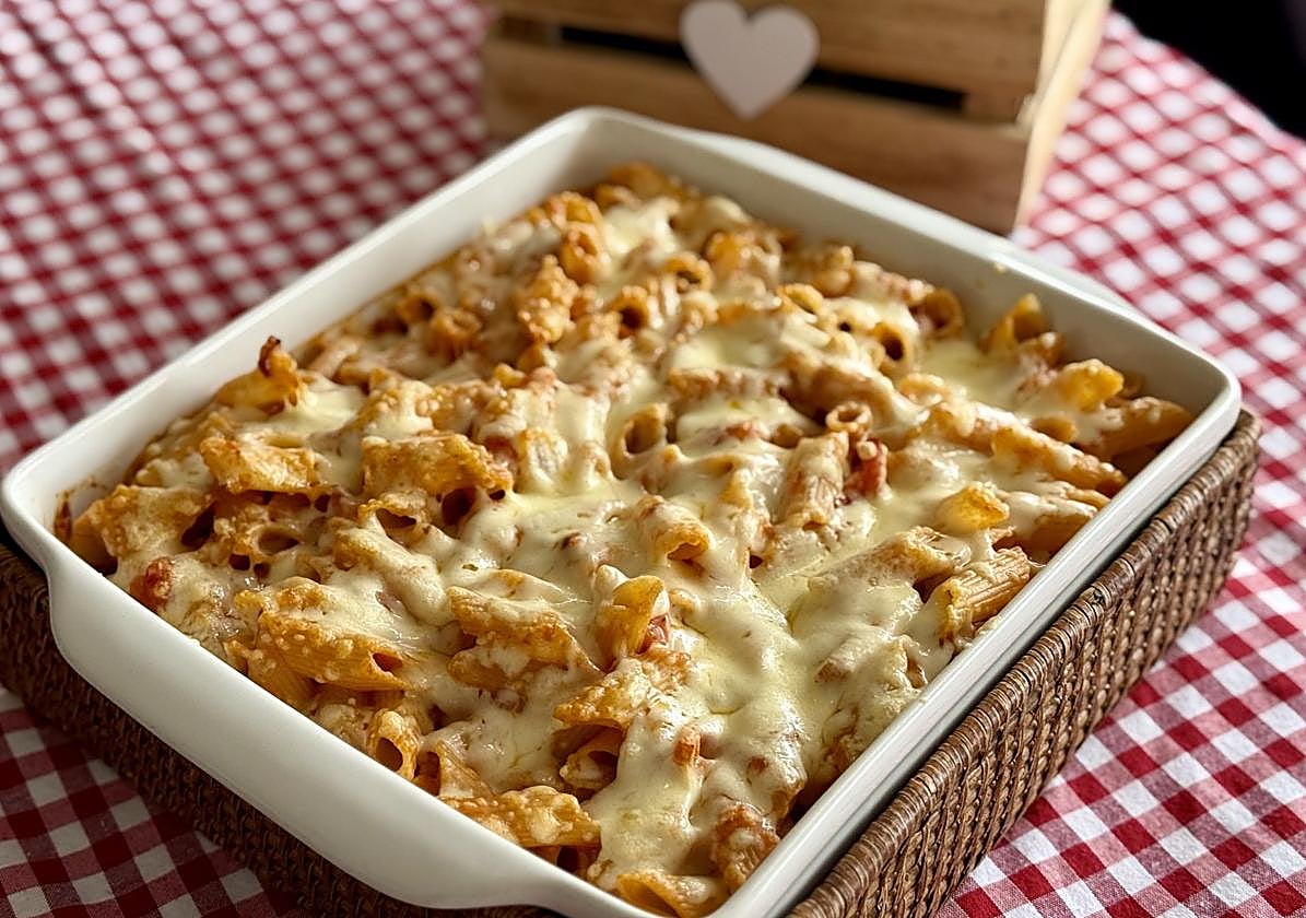 Pasta gratinada La Isleña, una receta de auténtica trattoria
