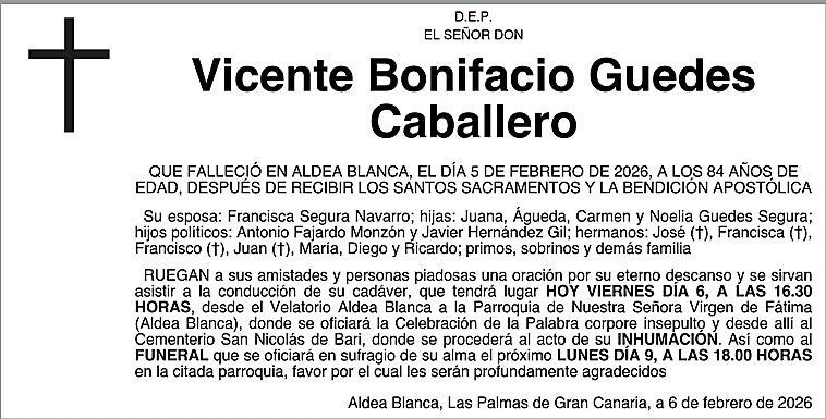 Vicente Bonifacio Guedes Caballero