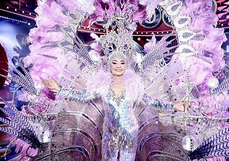 Carmen Rosa Toledo López es la gran dama del carnaval de Las Vegas