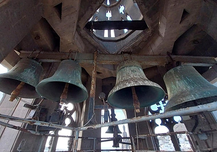 Las campanas de la iglesia San Juan Bautista de Arucas ya suenan de nuevo