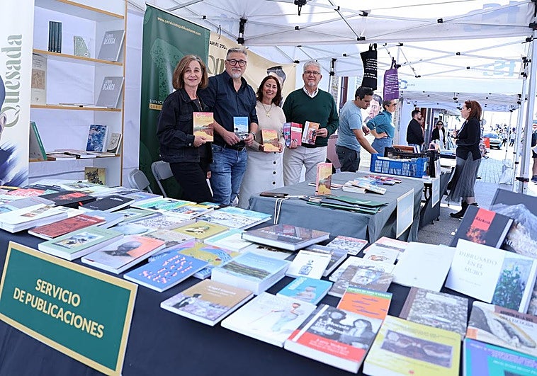 Puesto en Arrecife por el Día de las Letras Canarias