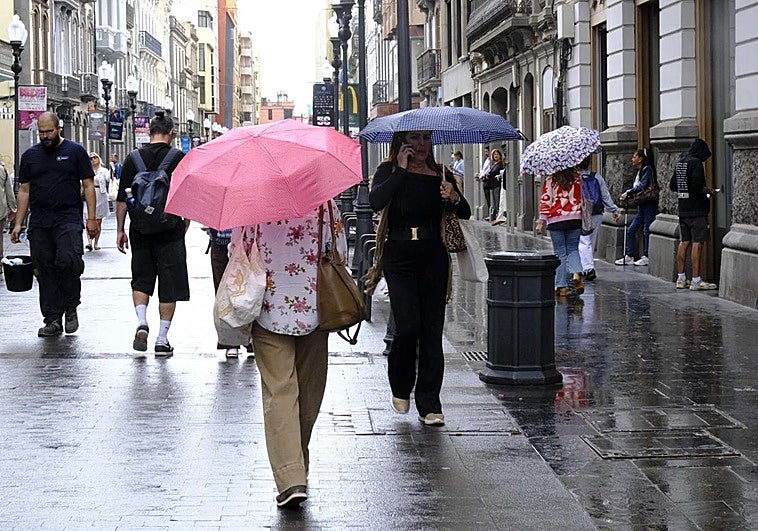 Dana sobre Canarias: lluvia, calima y última hora del paso de la borrasca por las islas, en directo
