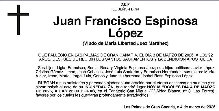 Juan Francisco Espinosa López