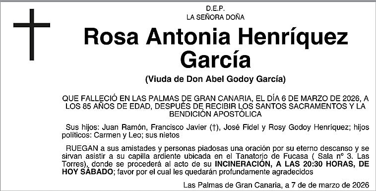 Rosa Antonia Henríquez García