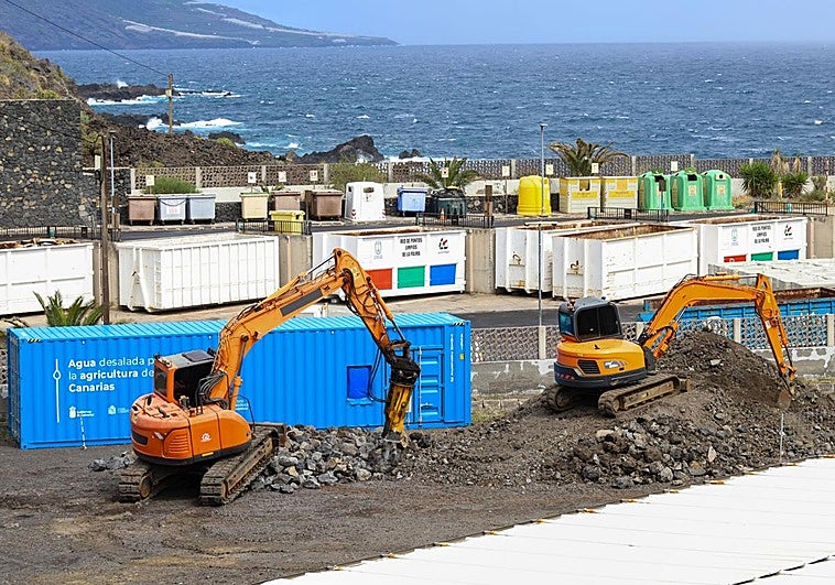 La Palma estrenará la primera desaladora pública para riego agrícola