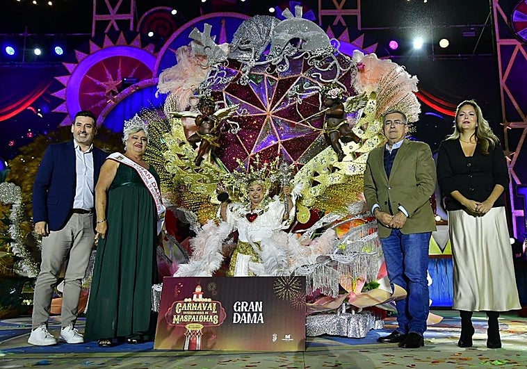 Inmaculada Ojeda, gran dama del carnaval de Maspalomas 2026
