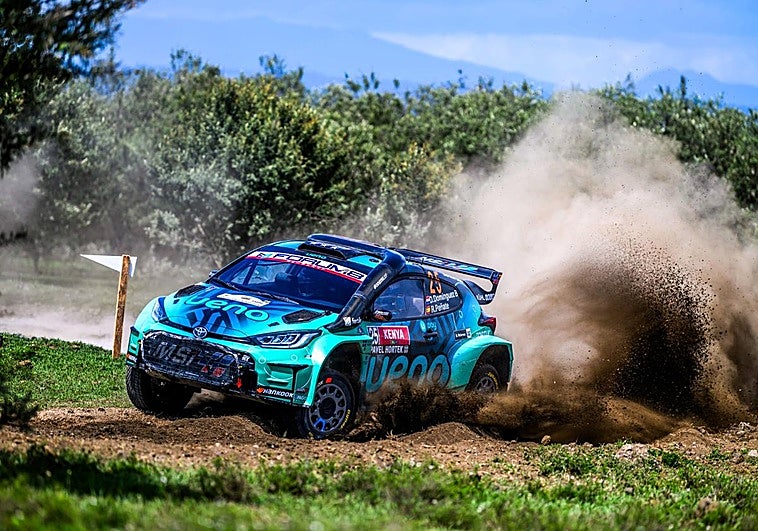 Rogelio Peñate se sube al podio en Kenia