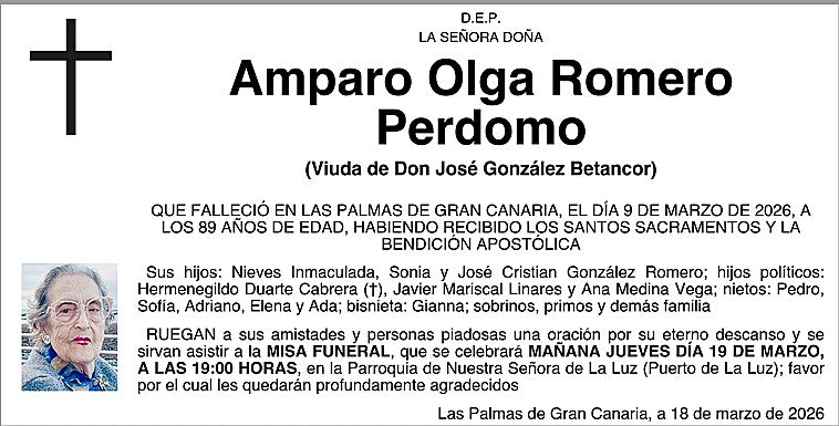 Amparo Olga Romero Perdomo