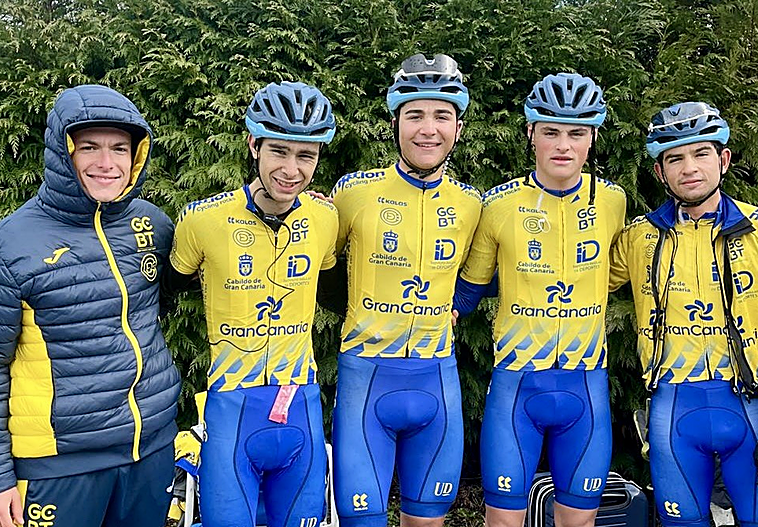 Despliegue del Gran Canaria Bike Team