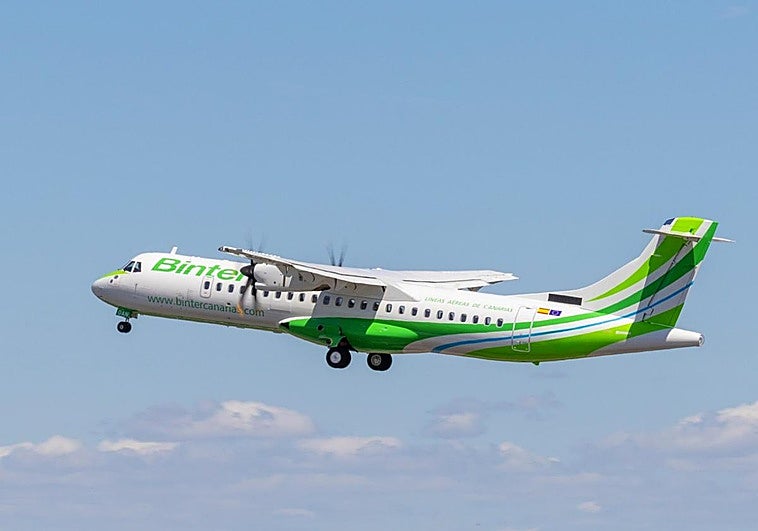 Binter es la única licitadora para hacerse con los vuelos entre Canarias y La Rioja