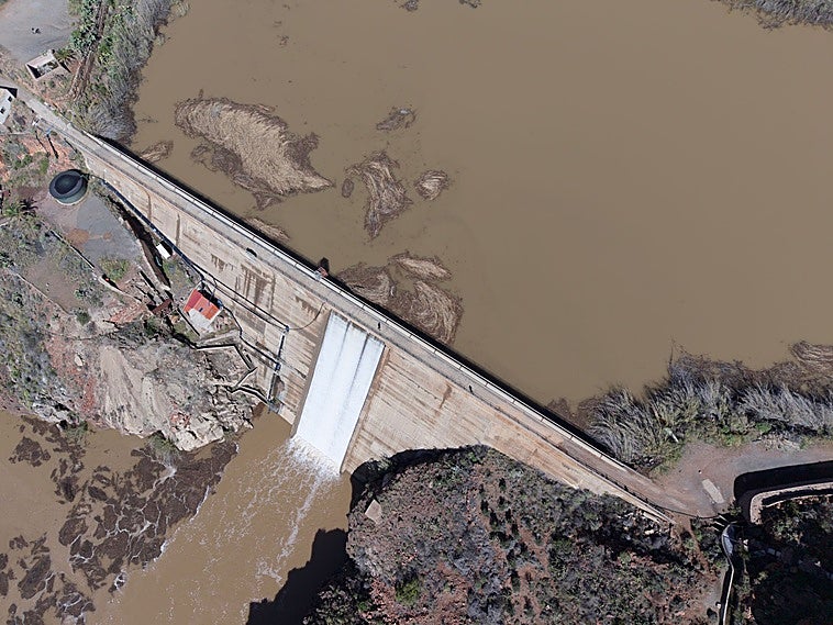 Therese inyectó 26,4 millones de metros cúbicos de agua en las presas de Gran Canaria