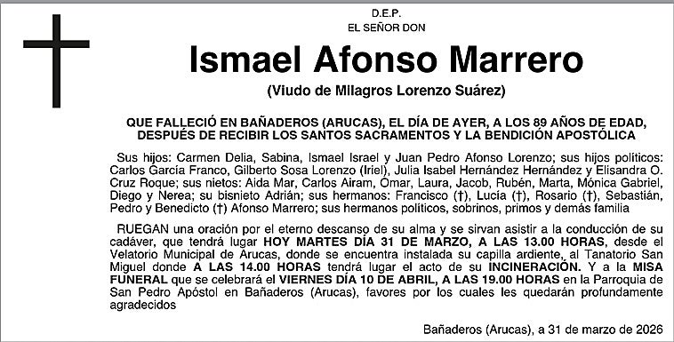 Ismael Afonso Marrero
