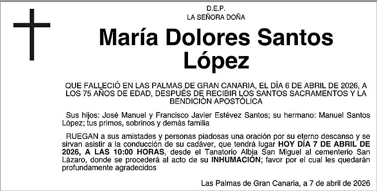 María Dolores Santos López