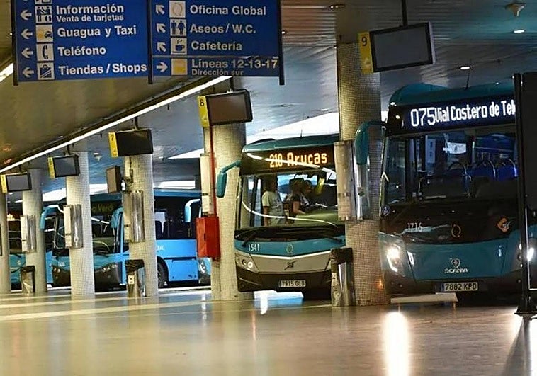 La reforma de la Estación de Guaguas de San Telmo hará más seguros los andenes