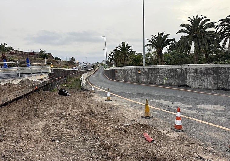 La salida de Santidad, en Arucas, desde la GC-300 hasta la GC-20 estará cerrada desde este lunes