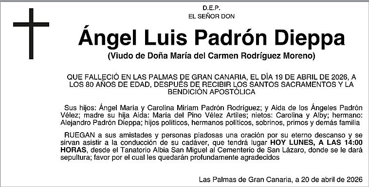 Ángel Luis Padrón Dieppa