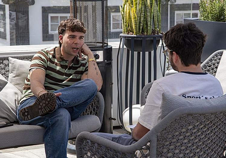 El artista Pedro Luis Domínguez Quevedo.