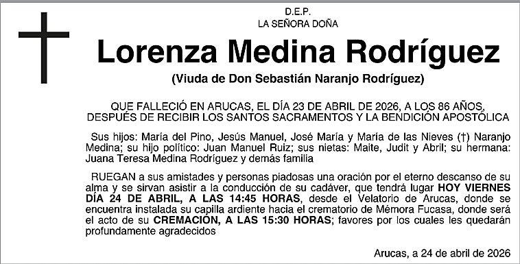 Lorenza Medina Rodríguez