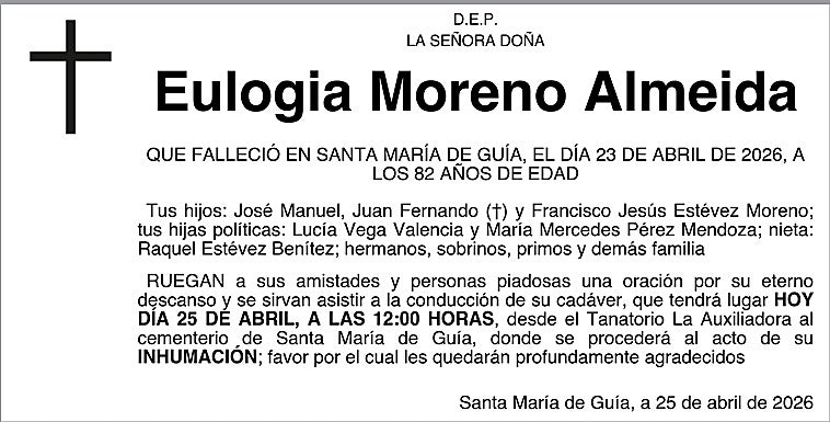 Eulogia Moreno Almeida