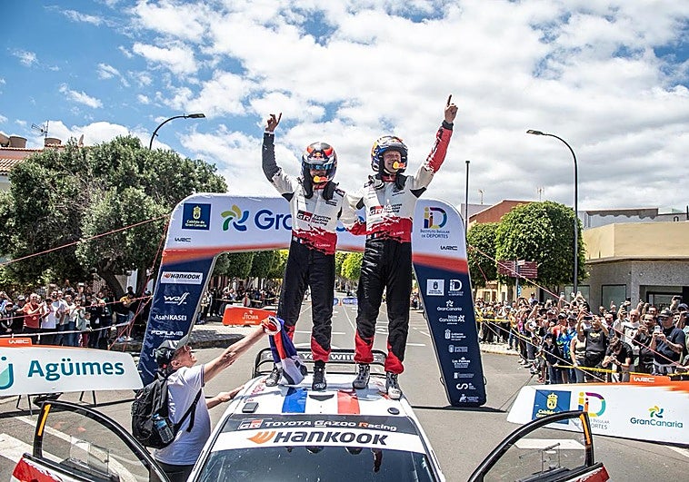 Ogier completa su clase maestra en el 50º Rally Islas Canarias