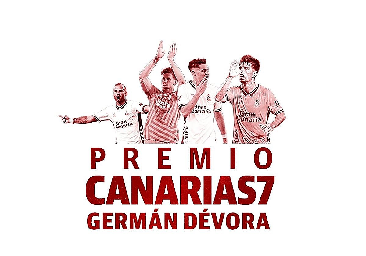 ¿Quién es el mejor jugador de la UD Las Palmas? Vote al Premio CANARIAS7-Germán Dévora 2026