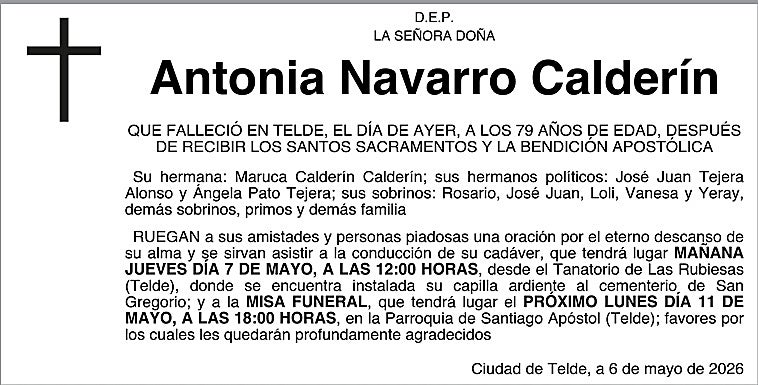 Antonia Navarro Calderín