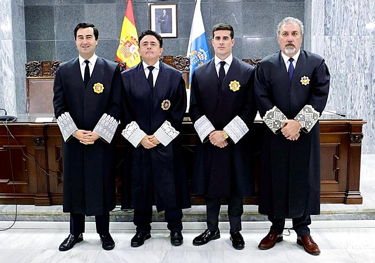 Sergio Aliaga y Manuel Alcaide toman posesión como magistrados en el TSJC