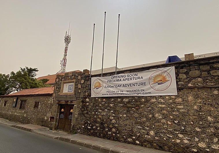 San Bartolomé de Tirajana precinta las obras en el antiguo restaurante Casa Antonio