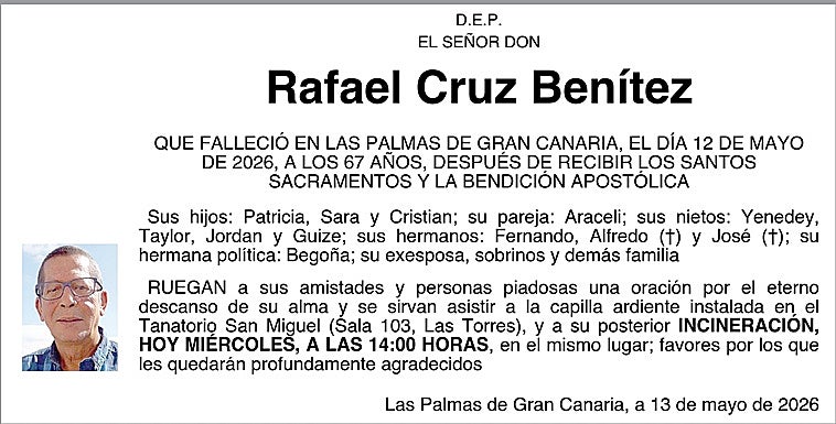 Rafael Cruz Benítez